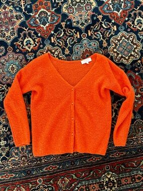 Sezane Barry Cardigan - Tangerine